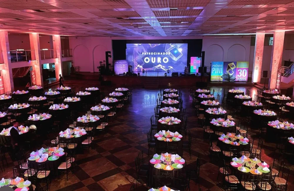 Evento corporativo produzido pela LM Light Pro
