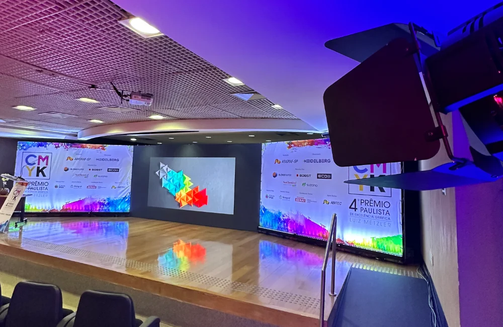 Evento corporativo produzido pela LM Light Pro