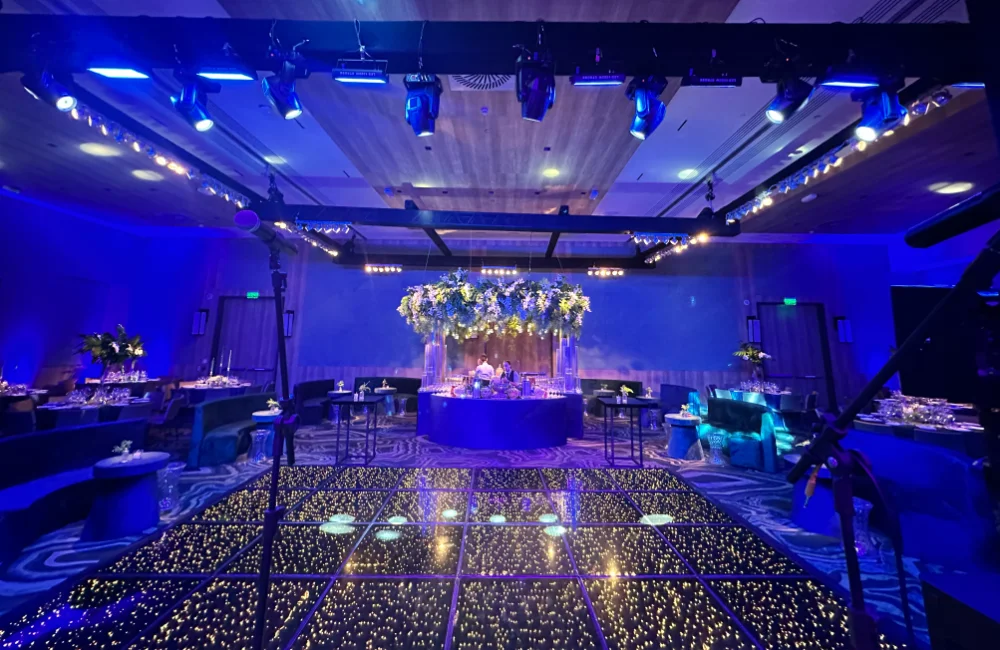 Evento social produzido pela LM Light Pro