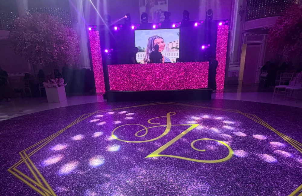 Evento social produzido pela LM Light Pro